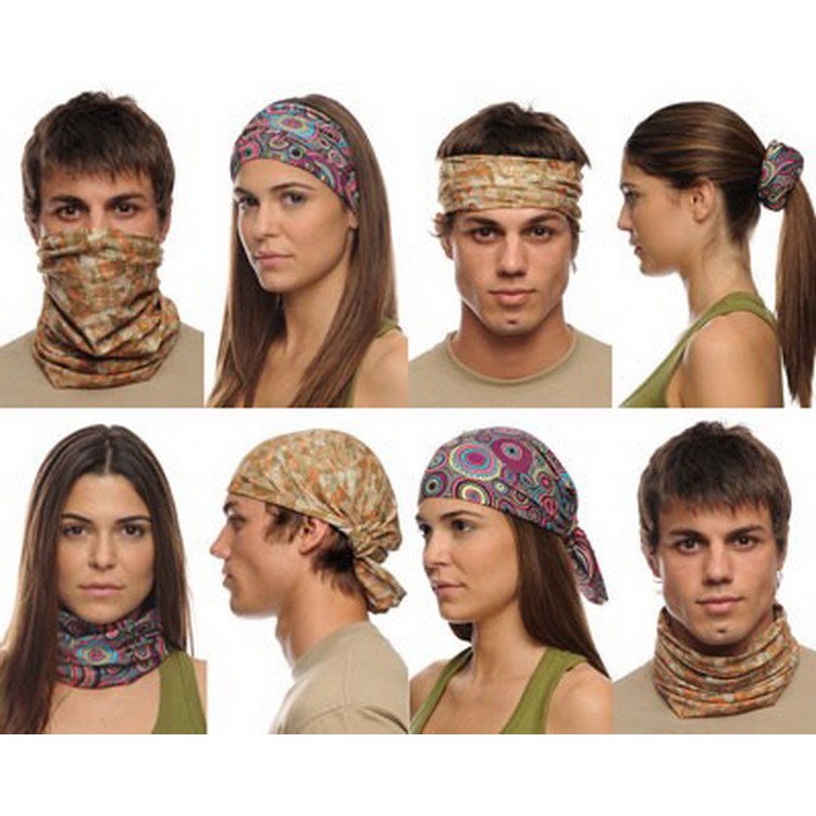 High UV Protection BUFF : JUNIOR - Colourful Mountains Multi | Shopee ...