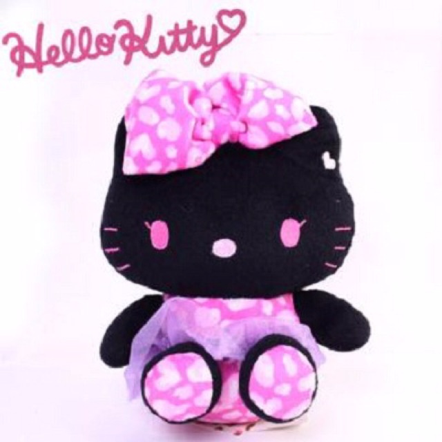 แท้-100-จากญี่ปุ่น-ตุ๊กตา-ซานริโอ้-เฮลโล-คิตตี้-sanrio-hello-kitty-leopard-plush-doll