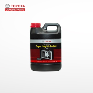 TOYOTA Pre-mixed Super Long Life Coolant น้ำยาเติมหม้อน้ำรถยนต์โตโยต้า สูตรพิเศษ ขนาด 1 ลิตร