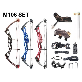 ธนูคอมพาวด์ JUNXING M106 COMPOUND BOW 40-60lbs ครบเชตพร้อมเล่น [RH-LH] พร้อมส่ง