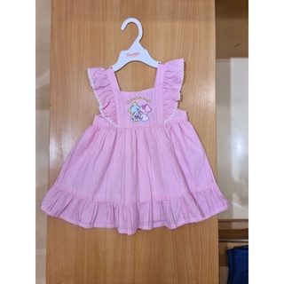 ชุดเดรส Sanrio แท้ ลด 50 % ใหม่ป้ายห้อย Size 90-160 เดรสซานริโอ้ เดรส Little Twin Star