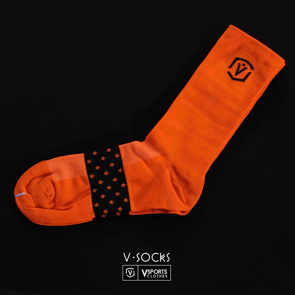 v-socks-v-star-ถุงเท้า-nylon-100-ยืดหยุ่นดี-ระบายอากาศเยี่ยม-เหมาะสำหรับใช้ออกกำลังกาย