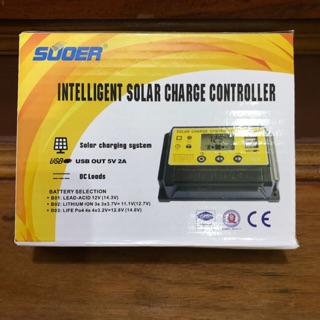 สินค้า SOLAR CHARGE CONTROLLER โซล่าชาร์จเจอร์ 12V/24V