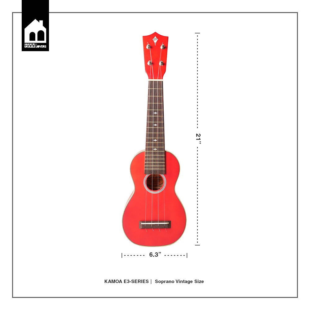 kamoa-ukulele-e3-soprano-vintage-อูคูเลเล่ไม้แท้ทั้งตัว-ยี่ห้อคามัว-ไซซ์โซพราโน่วินเทจ