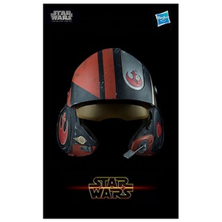 หมวกสตาร์ วอร์ส Star Wars Hasbro Poe Damerons Black Series Voice Changer Helmets (1/1 Wearable)