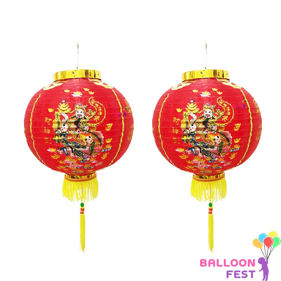 balloon-fest-โคมตรุษจีน-ขนาด-12-นิ้ว-โคมแดง-โคมผ้า-โคมตกแต่งตรุษจีน