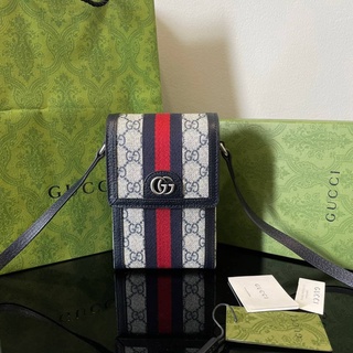 Gucci phone bag (ใส่ promaxได้) Grade vip Size สูง17cm ยาว11.5cm  อุปกรณ์ full box set