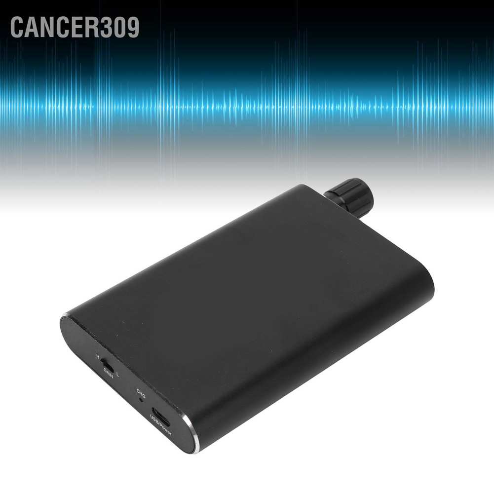 cancer309-เครื่องขยายเสียงหูฟัง-hifi-ซับวูฟเฟอร์-aux-เสียงรบกวนต่ํา-2-เวที-แบบพกพา