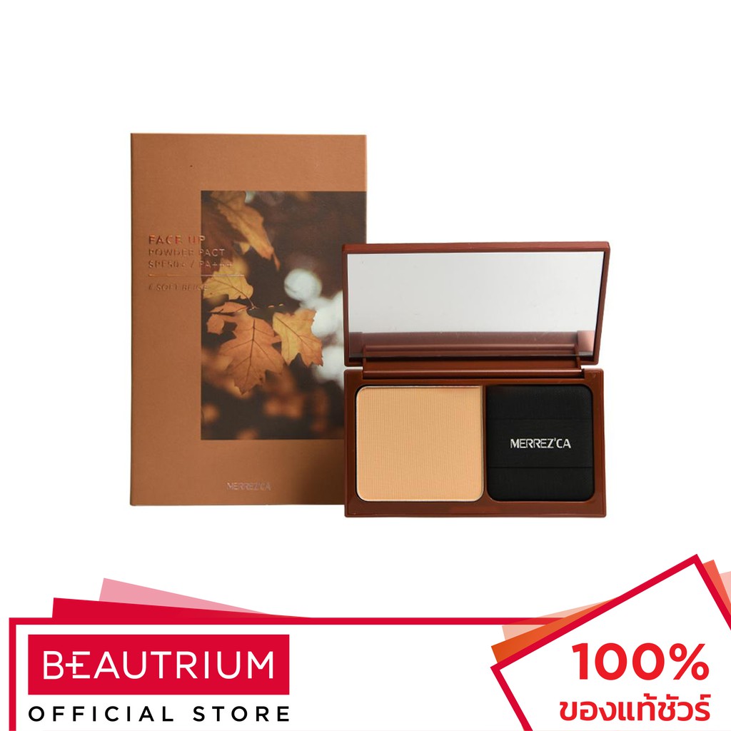 merrezca-face-up-powder-pact-spf50-pa-แป้งสำหรับใบหน้า-10g