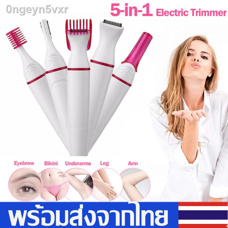 sweetเครื่องกันคิ้ว-เครื่องกันคิ้วไฟฟ้า-ที่โกนกันคิ้ว-แต่งคิ้ว5in1เครื่องโกนขนไฟฟ้าelectric-hair-removerไม่เจ็บผิว-แบบพก