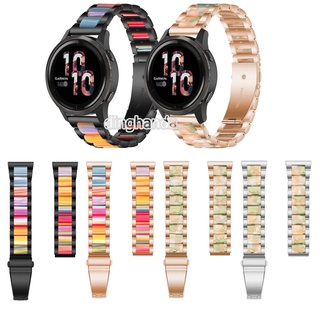 สายนาฬิกาข้อมือ โลหะผสมสังกะสี 22 มม. สําหรับ Garmin Vivoactive 4 Venu 2 45 มม. Forerunner 255