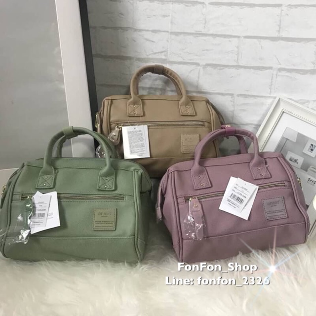 anello-polyester-2-way-mini-boston-bag-จากแบรนด์ดังในประเทศญี่ปุ่น