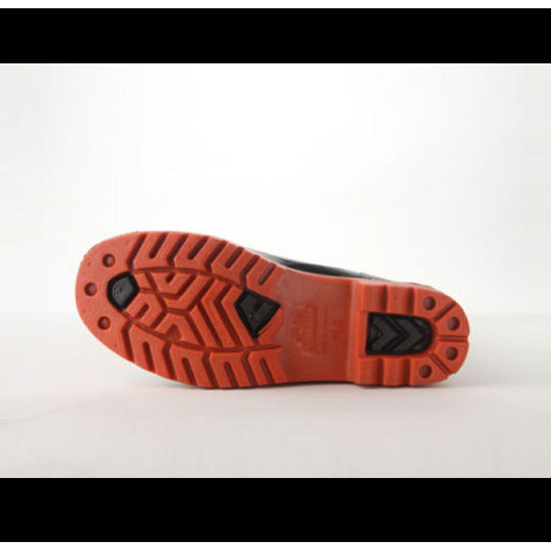 รองเท้าบูทโบว์ลิ่งไฮเทค-ยาว-14-สีดำ-พื้นส้ม-ใส่ดี-ทนทาน-น้ำไม่เข้า-หอยไม่บาด-ส่งของทันที