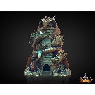 Dice tower for Boardgame: Tiamat Tower