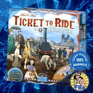 Ticket to Ride France/Old West Map.6 Boardgame พร้อมซอง [ของแท้พร้อมส่ง]