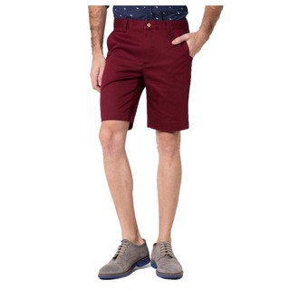 B&B menswear & Fashion กางเกงขาสั้น Chino (Maroon)