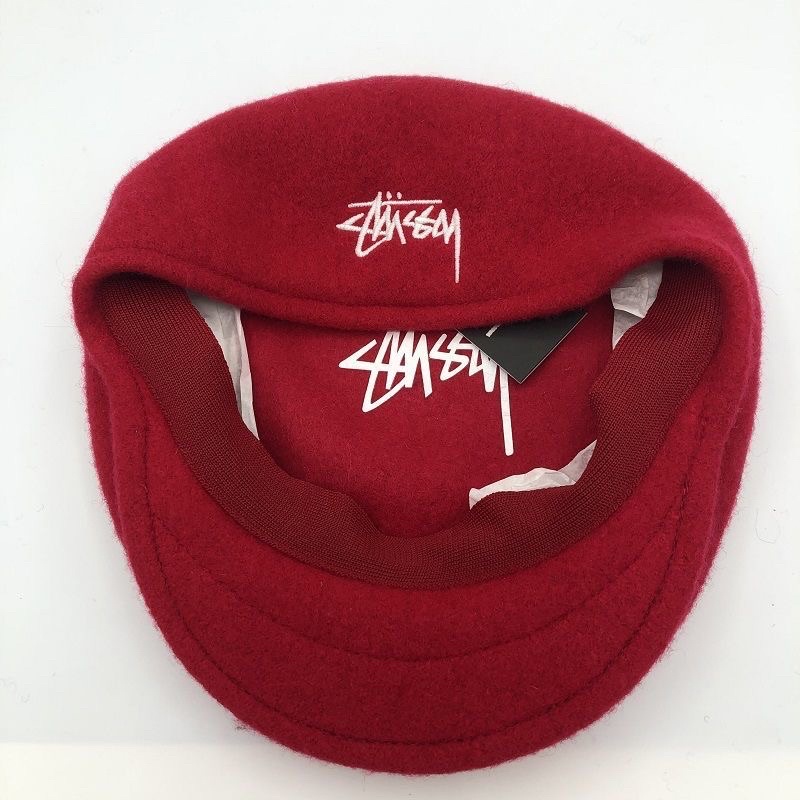 หมวกเบเร่ต์-stussy-ราคาถูกใส่ได้ทุกโอกาศ-สไตล์วินเทจ