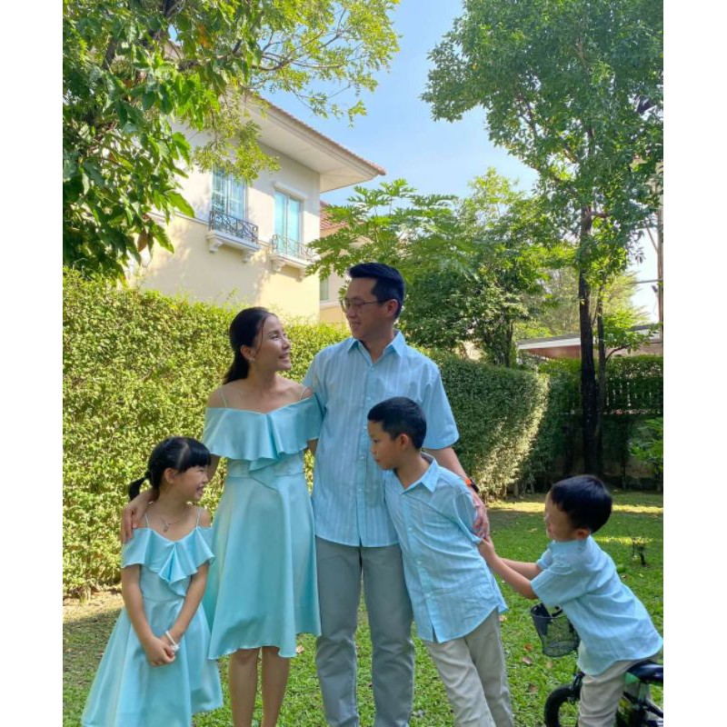 ชุดครอบครัวคู่แม่ลูก | Shopee Thailand