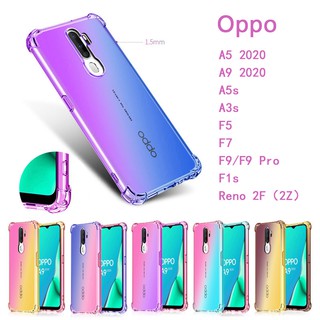 เคสโทรศัพท์ซิลิโคน สำหรับ oppo A5 2020 A5s A3s F9 F7 F5 Reno 2F F1s A9 2020 A12 E