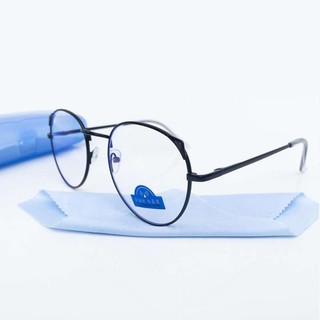 แว่นตากรองแสงสีฟ้า กรอบโละหะ เลนส์บลูบล็อคคุณภาพดี ทรงตาแมว (สินค้าไม่รวมกล่องและผ้าเช็ดเลนส์)