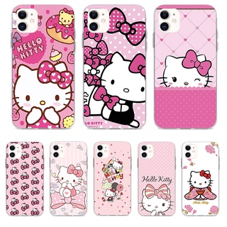 เคสโทรศัพท์มือถือซิลิโคนลายการ์ตูน Hello Kitty สําหรับ Oppo A3 A3S A5S A7 A12 A12E A15 A15S