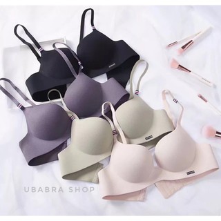 ♤❦❂บราไร้ขอบ ไร้โครง ฟองน้ำหนา ผ้านุ่ม #Soft-Bra