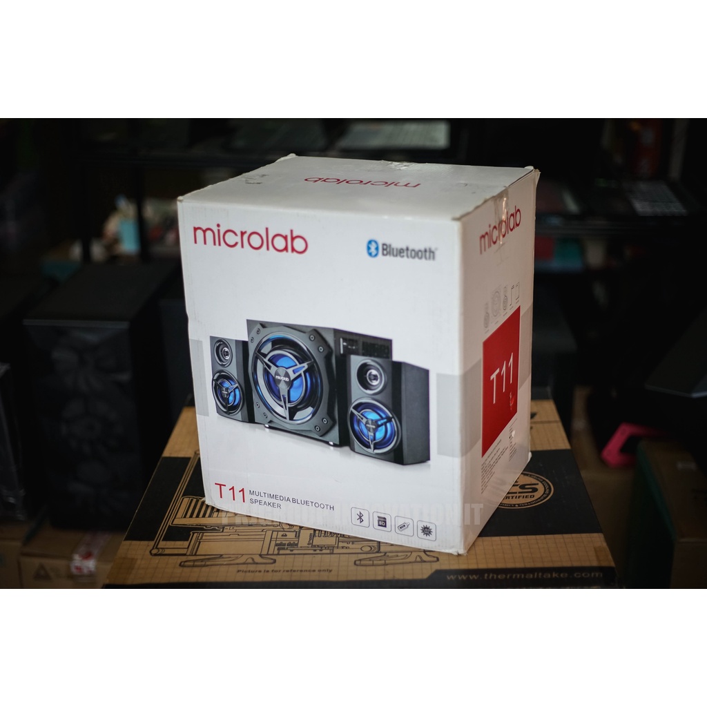 ลำโพงชุด Microlab T11 ต่อ Bluetooth ได้ มือหนึ่งเก่าเก็บ | Shopee Thailand