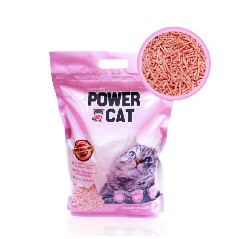 ภาพหน้าปกสินค้าทรายแมวเต้าหู้ Power Cat
