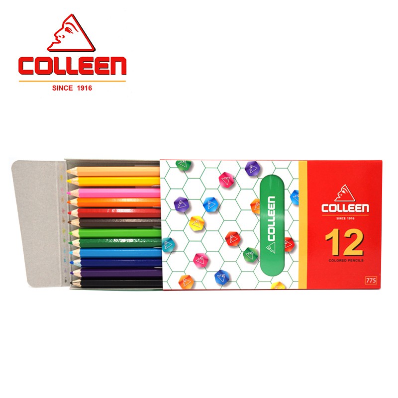 ภาพหน้าปกสินค้าสีไม้ Colleen12 สี (1หัว,2หัว) สินค้าพร้อมส่ง