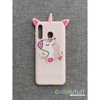 เคส Samsung A70 TPU Unicorn ยูนิคอร์น มีเขา น่ารัก เคสใส่ป้องกันรอบเครื่อง