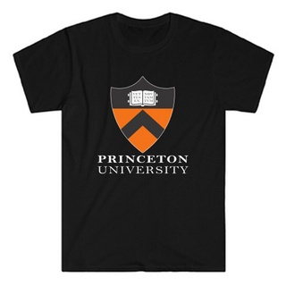 เสื้อยืดวินเทจขายดี เสื้อยืด พิมพ์ลายสัญลักษณ์ Princeton Uniersity Famous College S to 3 MEfajd64FDelaj91 สีดํา สไตล์คลา