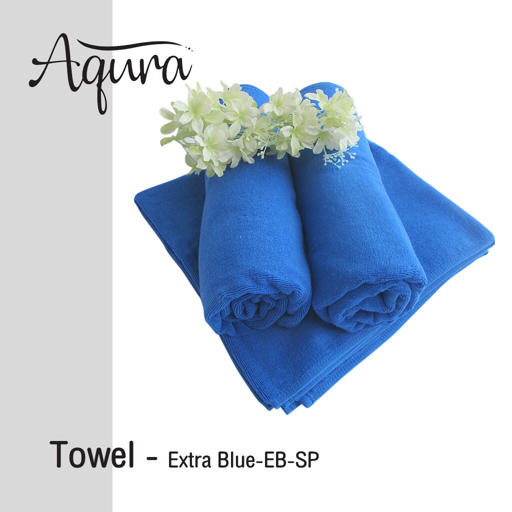 สีน้ำเงิน-extra-blue-ผ้าขนหนูผืนใหญ่-คอตตอน-100-ผ้าขนหนูโรงแรม-สปา-ฟิตเนส-bath-towel-cotton-100-hotel-towel