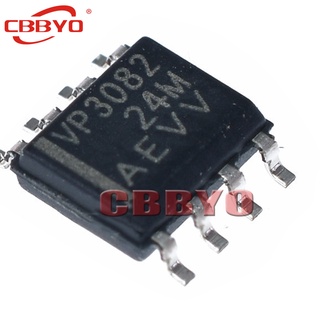 วงจรรวม SMD SN65HVD3082EDR SOP8 SN65HVD3082DR SN65HVD3082 VP3082 10 ชิ้น