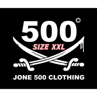 [S-5XL]JONE500 ไซส์XXL เสื้อขนาดอก52 ฮูดขนาดอก54