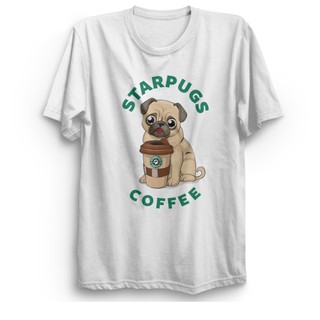 เสื้อยืดแขนสั้น คอหยาบ โอเวอร์ไซซ์ ลายแบรนด์กาแฟ Starpugs 30s Mahal L XL XXL สําหรับผู้ชาย และผู้หญิง ไซซ์ 100%