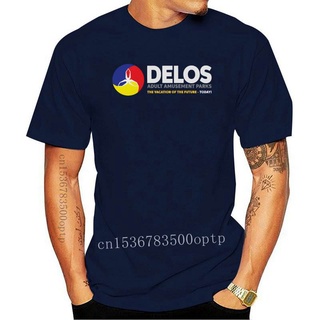 [S-5XL] เสื้อยืดผ้าฝ้าย 100% พิมพ์ลาย Delos Amuset Parks สําหรับผู้ชาย ไซซ์ S-5XL