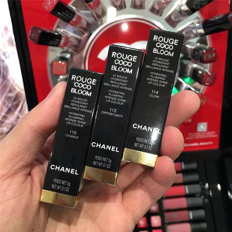 Chanel Rouge Coco Bloom Hydrating Plumping Intense Shine Lip Colour - # 114  Glow 3g/0.1oz 