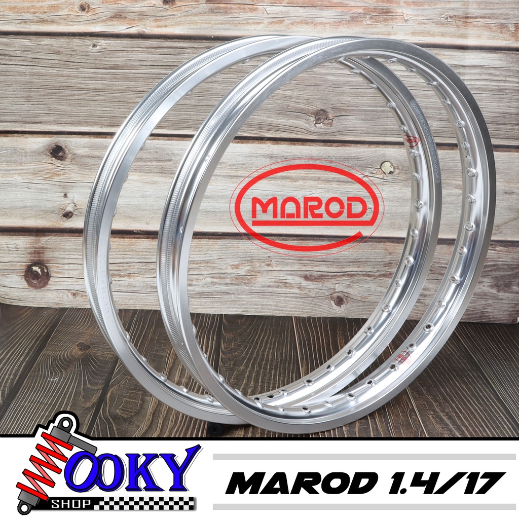 ล้อ MAROD 1.40 X 17 ขอบเรียบ วงล้อ ขนาด1.4ขอบ 17ลิขสิทธิ์แท้ สีเงิน วง ...