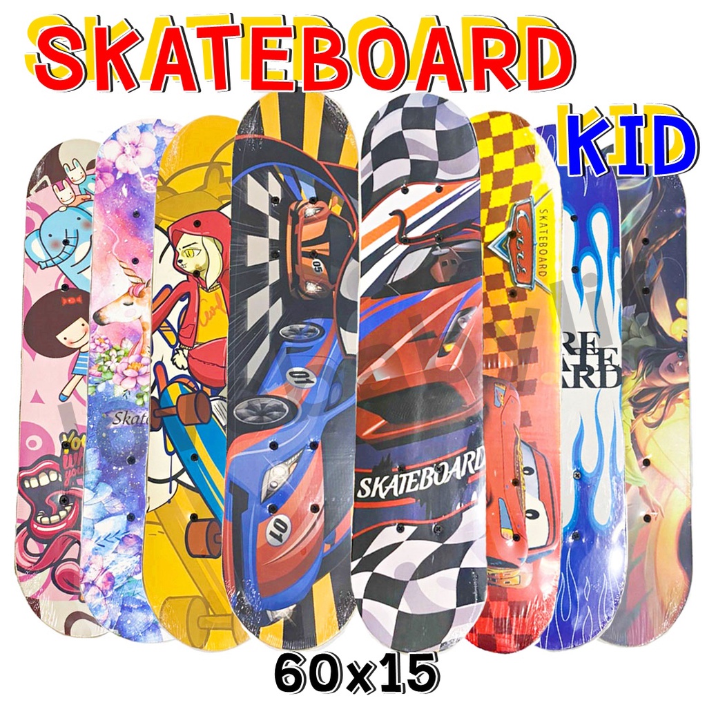 ภาพสินค้าสเก็ตบอร์ด Skateboards ขนาดรุ่นเมเปิ้ลเกรดเอทนทาน สเก็ตบอร์ดแฟชั่น สเก็ตบอร์เด็ก จากร้าน lovebabylif บน Shopee ภาพที่ 1