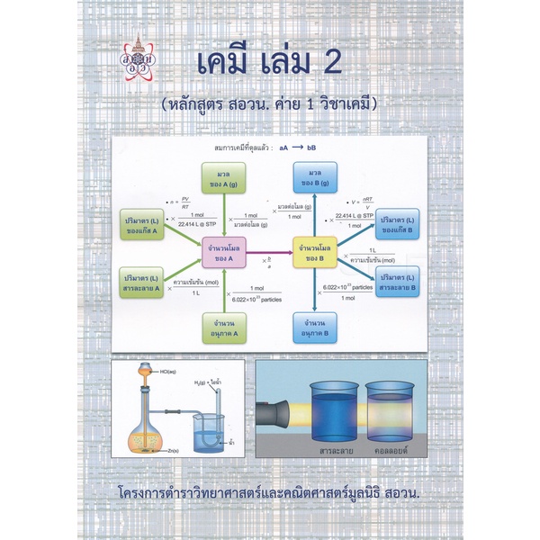 เคมี-เล่ม-2-หลักสูตร-สอวน-ค่าย-1-วิชาเคมี-โครงการตำราวิทยาศาสตร์และคณิตศาสตร์-มูลนิธิ-สอวน-9786168242032