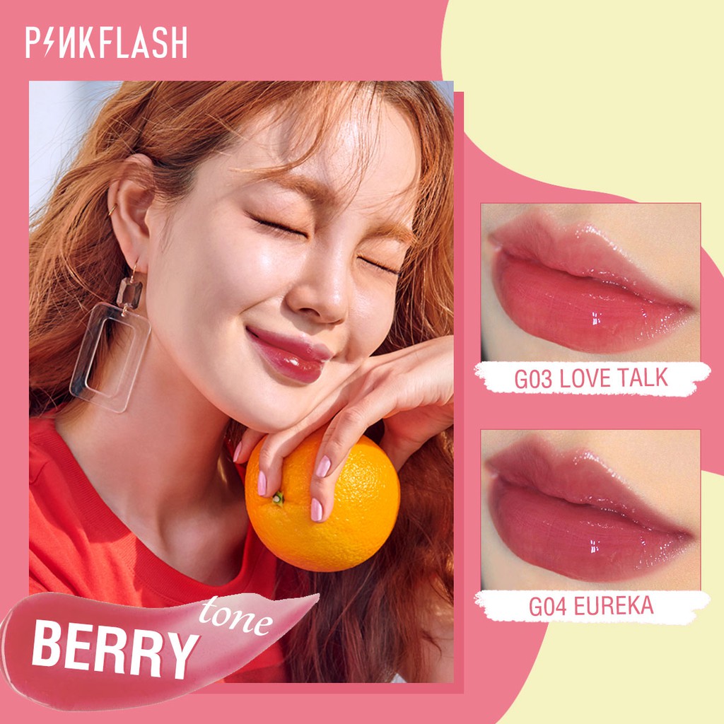 ภาพสินค้าPinkflash Ohmygloss Hot ลิปกลอส ให้ความชุ่มชื้น ไม่เหนียวเหนอะหนะ สำหรับแต่งหน้า จากร้าน pinkflash.th บน Shopee ภาพที่ 4