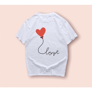 เสื้อยืดลายหัวใจ คอลเล็คชั่นlove ของ OV