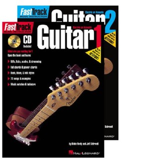 FASTTRACK GUITAR METHOD – BOOK 1-2 book&amp;cd