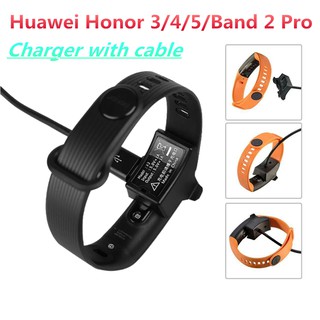 Honor Band 3 4 5 Charger Dock Cradle For Huawei Band 2 pro Sports Bracelet B19 USB Charging Cable Dock Cradle Charger