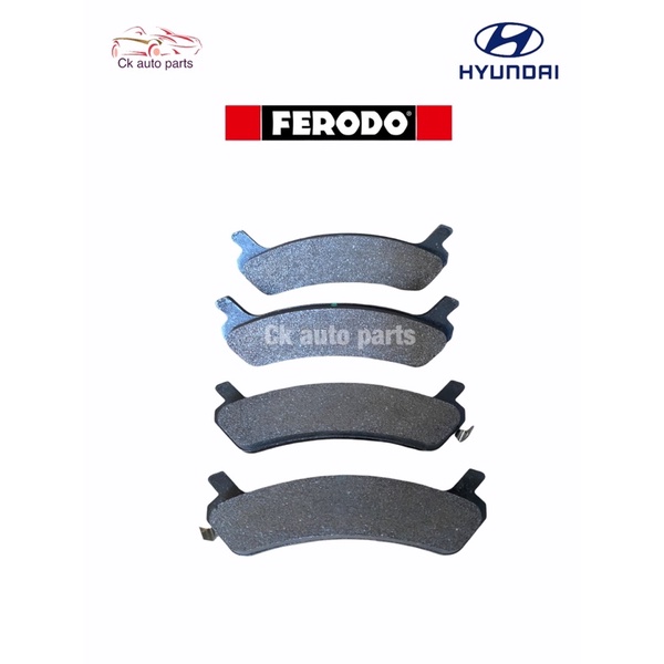 ผ้าเบรคหลัง-ผ้าดิสเบรคหลัง-ฮุนได-โซนาต้า-ปี1988-hyundai-sonata-rear-disc-brake-pads