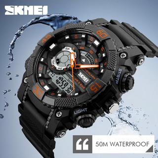 สินค้า SKMEI 1228 นาฬิกาข้อมือ นาฬิกาสปอร์ต นาฬิกากีฬา ระบบดิจิตอล กันน้ำ ของแท้ 100%