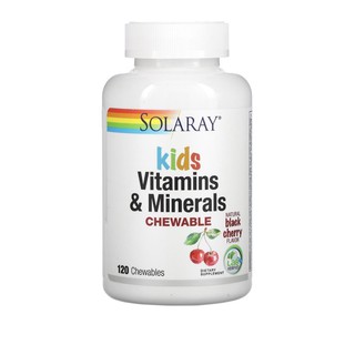 Multi vitamin &Mineral for kids 120เม็ดเคี้ยว รสเชอรี่