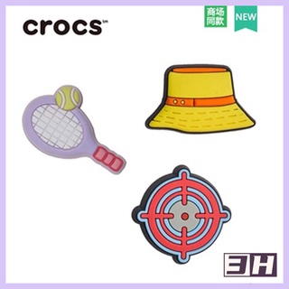สินค้า CROCS ไม้เทนนิสชาวประมง หมวกเป้าจริง / โครค jibbitz / จิ๊บบิตคุณภาพสูง / ของแท้ / ชุดจิ๊บบิทซ์