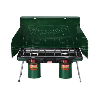 5.5 ใส่โค้ด "SPDDAY555" ลดทันที 7% สูงสุด 555. COLEMAN POWERHOUSE LP 2-Burner STOVE 2 Green