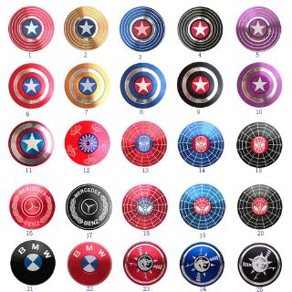 พร้อมส่ง ของเล่น Fidget Spinner โลหะ รูปกัปตันอเมริกา